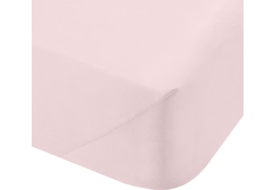 Bianca 200tc C.percale X/deep Fitted Sheet Blush Single Bianca 200tc C.percale X/deep Fitted Sheet Blush Single