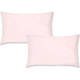 Bianca 200tc Cotton Percale Std Pillowcase Pair Blush Bianca 200tc Cotton Percale Std Pillowcase Pair Blush