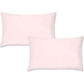 Bianca 200tc Cotton Percale Std Pillowcase Pair Blush Bianca 200tc Cotton Percale Std Pillowcase Pair Blush