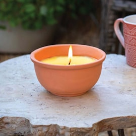 Citronella Terracotta Candle