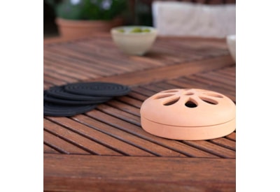 Terracotta Citronella Coil Caddy Terracotta Citronella Coil Caddy