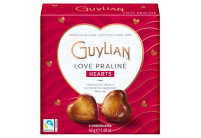 Guylian Marbled Praline Hearts 42g (GL701)