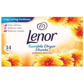 Lenor Sheets Tumble Dry Summer 34s (R000009)