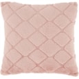 Catherine Lansfield Cosy Diamond Filled Cushion Blush 43x43 Catherine Lansfield Cosy Diamond Filled Cushion Blush 43x43