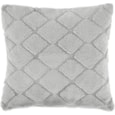 Catherine Lansfield Cosy Diamond Filled Cushion Silver 43x43 (DS/55599/W/CU43/SI