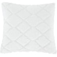 Catherine Lansfield Cosy Diamond Filled Cushion White 43x43 (DS/55599/W/CU43/WH)