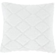 Catherine Lansfield Cosy Diamond Filled Cushion White 43x43 Catherine Lansfield Cosy Diamond Filled Cushion White 43x43