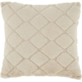 Catherine Lansfield Cosy Diamond Cushion Natural 43x43 (DS/55599/W/CU43/NT)