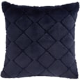 Catherine Lansfield Cosy Diamond Cushion Navy 43x43 Catherine Lansfield Cosy Diamond Cushion Navy 43x43