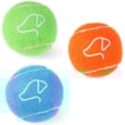 Zoon Squeaky Pooch Tennis Balls 3pk Zoon Squeaky Pooch Tennis Balls 3pk