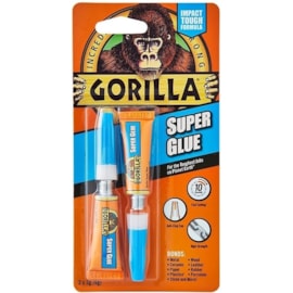 Gorilla Super Glue 2pk 3g (4044101)