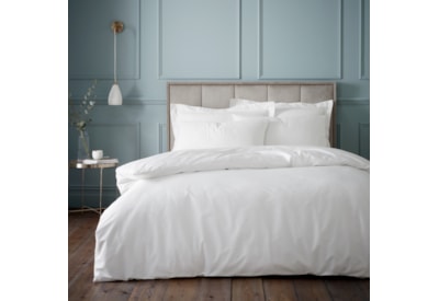 Bianca 180tc Egyptian Cotton Duvet Set White S/king Bianca 180tc Egyptian Cotton Duvet Set White S/king