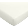 180tc Egyptian Cotton Fitted Sheet Cream Double (BD/57496/R/DFD/CR)