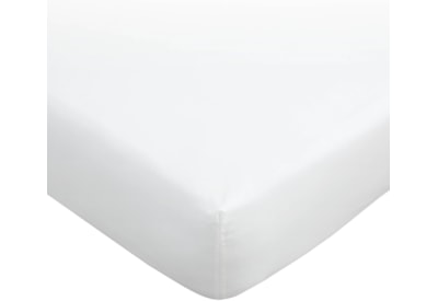 Bianca 180tc Egyptian Cotton Fitted Sheet White S/king Bianca 180tc Egyptian Cotton Fitted Sheet White S/king
