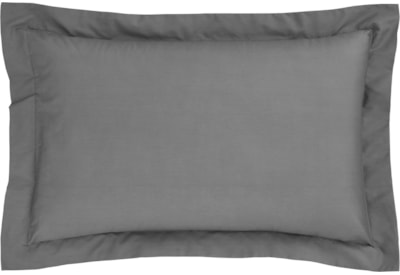 180tc Egyptian Cotton Oxford Pillowcase Charcoal (BD/57496/R/OPC/CHC)