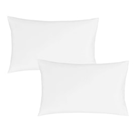 Bianca 180tc Egyptian Cotton Std Pillowcase Pair White Bianca 180tc Egyptian Cotton Std Pillowcase Pair White