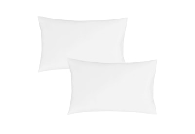 Bianca 180tc Egyptian Cotton Std Pillowcase Pair White Bianca 180tc Egyptian Cotton Std Pillowcase Pair White