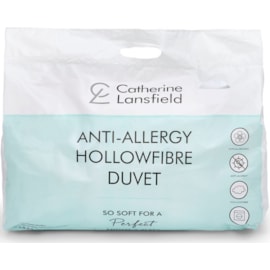 Catherine Lansfield Anti Allergy Cl Home 13.5 Tog Hollowfibre Duvet Double (BD/5