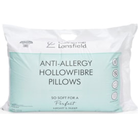 Catherine Lansfield Anti Allergy Pillows Pair Wht Catherine Lansfield Anti Allergy Pillows Pair Wht