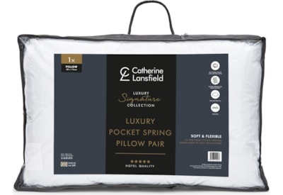 Catherine Lansfield Spring Pillow Wht (BD/57511/W/PW/WH)