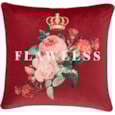 Catherine Lansfield Flawless Floral Cushion Red 45x45 Catherine Lansfield Flawless Floral Cushion Red 45x45