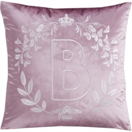 Catherine Lansfield Regency Crown Cushion Lilac 45x45 (DS/57628/R/CU45/LI)