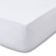 Catherine Lansfield Brushed Cotton Fitted Sheet White Single Catherine Lansfield Brushed Cotton Fitted Sheet White Single