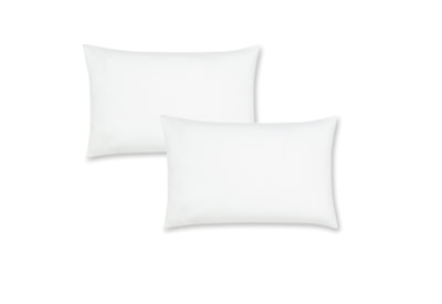 Brushed Cotton Pillowcase White (BD/57738/W/HPC2/WH)