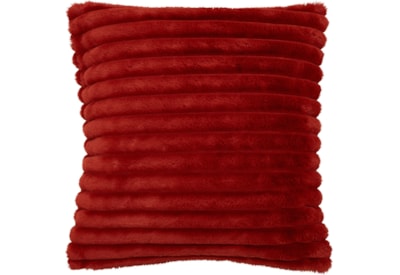 Catherine Lansfield Cosy Ribbed Cushion Burnt Orange 45x45 (DS/57795/W/CU45/BUO)