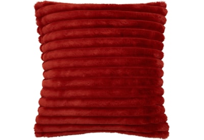 Catherine Lansfield Cosy Ribbed Cushion Burnt Orange 45x45 Catherine Lansfield Cosy Ribbed Cushion Burnt Orange 45x45