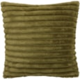 Catherine Lansfield Cosy Ribbed Cushion Olive 45x45 Catherine Lansfield Cosy Ribbed Cushion Olive 45x45