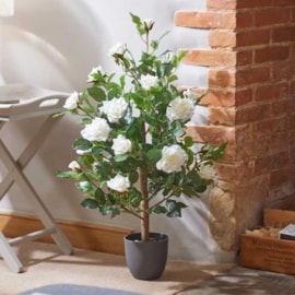 Smart Garden Faux Regents Roses White 80cm (5607562)
