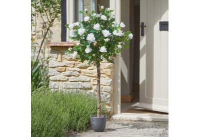 Smart Garden Faux Regents Roses White 120cm (5607592)