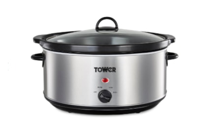 Tower Stainless Steel Slow Cooker 6.5l Tower Stainless Steel Slow Cooker 6.5l