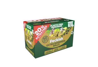Peckish Extra Goodness Energy Balls +20% 60s Peckish Extra Goodness Energy Balls +20% 60s