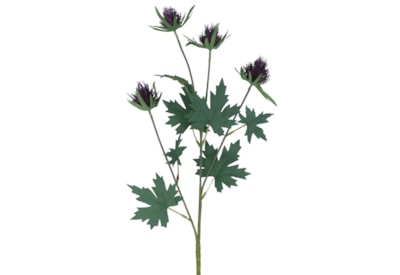 Gisela Graham Purple Thistle Spray 65cm Gisela Graham Purple Thistle Spray 65cm