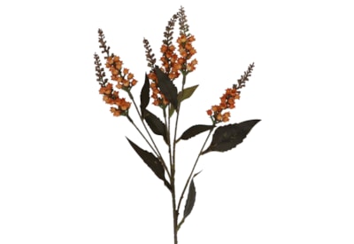 Gisela Graham Sienna Orange Mini Bell Flower Spray 55cm Gisela Graham Sienna Orange Mini Bell Flower Spray 55cm