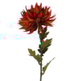 Gisela Graham Dark Orange Chrysanthemum Stem 62cm Gisela Graham Dark Orange Chrysanthemum Stem 62cm