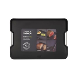 Joseph Joseph Cut&carve Plus Chopping Board Blk Large Joseph Joseph Cut&carve Plus Chopping Board Blk Large