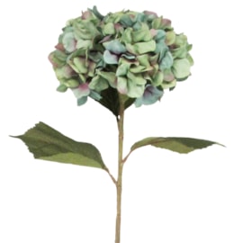 Gisela Graham Antique Blue Giant Hydrangea Stem  83X23X23Cm