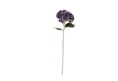 Gisela Graham Antique Purple Giant Hydrangea Stem 83cm