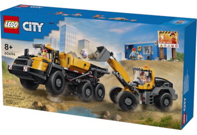 LEGO® City Dump Truck & Front End Loader LEGO® City Dump Truck & Front End Loader