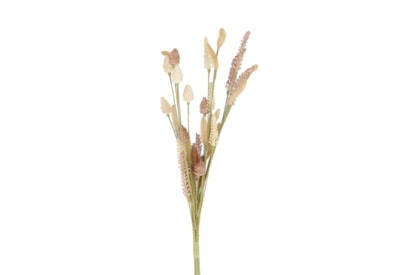 Gisela Graham Natural Bunny Tail & Cone Mix Bunch 50cm Gisela Graham Natural Bunny Tail & Cone Mix Bunch 50cm