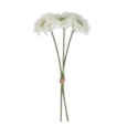 Gisela Graham White Gerbera Pick Bunch 26X10X9Cm Gisela Graham White Gerbera Pick Bunch 26X10X9Cm