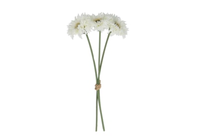 Gisela Graham White Gerbera Pick Bunch 26X10X9Cm Gisela Graham White Gerbera Pick Bunch 26X10X9Cm
