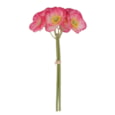 Gisela Graham Pink Poppy Pick Bunch 27X11X4Cm