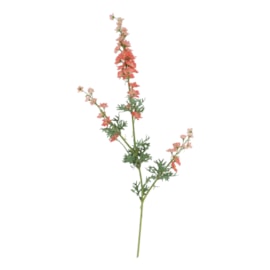 Gisela Graham Coral Pink Fine Delphinium Spray 82cm Gisela Graham Coral Pink Fine Delphinium Spray 82cm