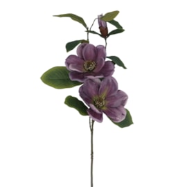Gisela Graham Blue Magnolia Spray 84X25X12Cm Gisela Graham Blue Magnolia Spray 84X25X12Cm