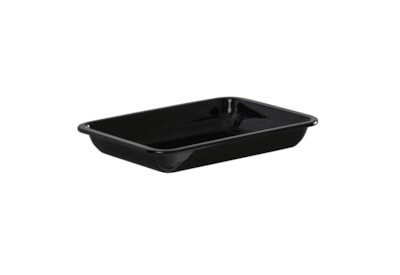 Betterware Enamel 31Cm Roaster Black Betterware Enamel 31Cm Roaster Black