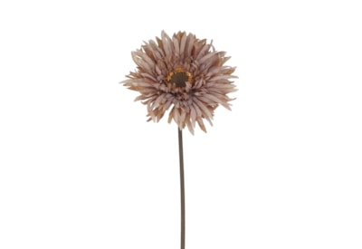Gisela Graham Antique Mauve Gerbera Stem 43X11X11Cm Gisela Graham Antique Mauve Gerbera Stem 43X11X11Cm